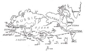 Surrealist map of the world, 1929